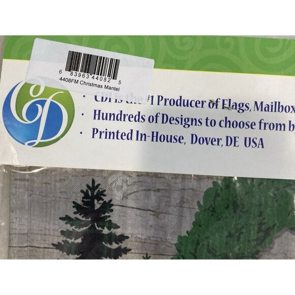 Christmas Gifts Garden Flag Holiday Party Banner Winter Decor Farmhouse Stocking - Picture 4 of 4